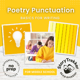 Poetry Mini Lesson | Punctuation for Poetry | Middle Schoo