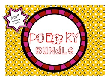 Preview of Poetry Month Bundle