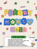 Poetry Month - Five Week Plan and Programming