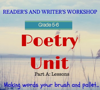 Preview of Poetry Unit (Part 1 of 2) for Poetry Month: Lesson by Lesson Guide