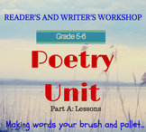 Poetry Unit (Part 1 of 2) for Poetry Month: Lesson by Less