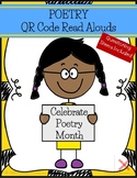 Poetry Month QR Code Read Alouds