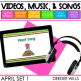 Spring Poems with Music and Poetry Videos QR Codes for Ear
