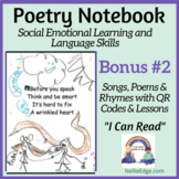 Poetry Notebook Bonus #2 SEL