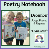 Poetry Notebook: December Songs, Poems, and Rhymes