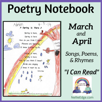 Preview of Poetry Notebook: March and April