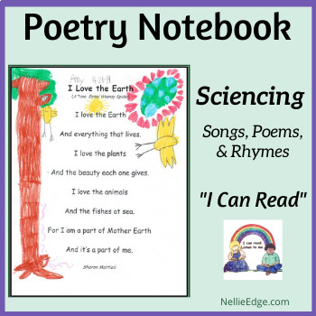 Preview of Poetry Notebook: Sciencing Songs, Poems, & Rhymes