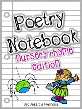 Preview of Poetry Notebook or Binder: Nursery Rhyme Edition
