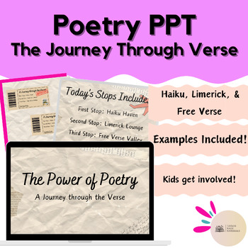 Preview of Poetry PPT: A Journey Through the Verse