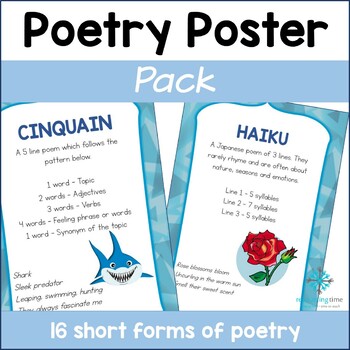 Preview of Poetry Posters Pack - Short Forms
