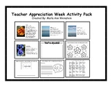 Teacher Appreciation Activity Pack