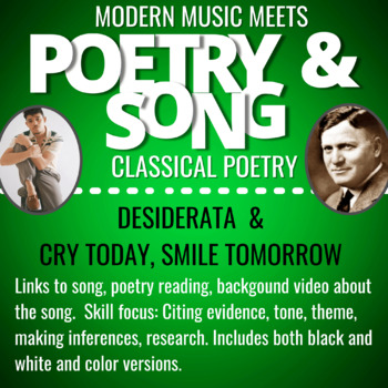 Poem Song Pairings 2: Classical Poetry and Modern Music by Posh Library ...