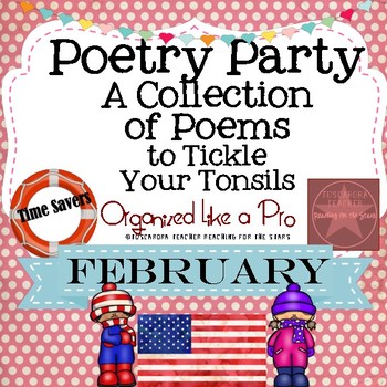 Preview of Poetry Party a Collection of Poems to Tickle Your Tonsils for February