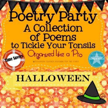 Preview of Poetry Party a Collection of Poems to Tickle Your Tonsils for Halloween