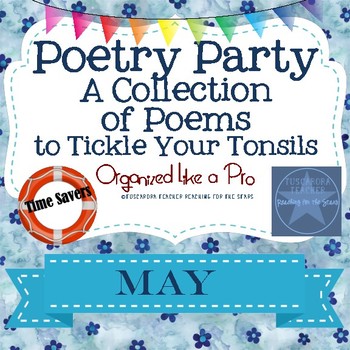 Preview of Poetry Party a Collection of Poems to Tickle Your Tonsils for May