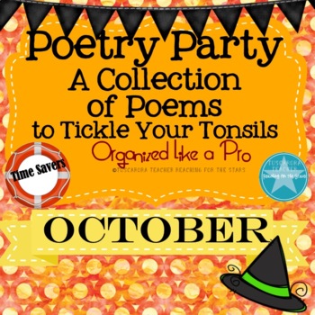 Preview of Poetry Party a Collection of Poems to Tickle Your Tonsils for October