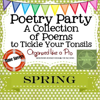 Preview of Poetry Party a Collection of Poems to Tickle Your Tonsils for Spring