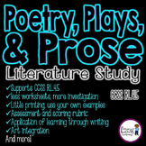 Comparing Poetry, Drama, and Prose {CCSS RL.4.5}