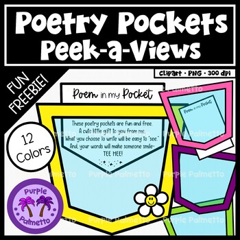 Preview of Poetry Pockets Peek-A-Views Clipart
