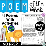 Poem of the Week with Activities and Original Poetry