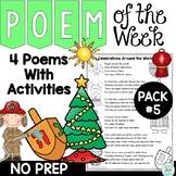 Poem of the Week Activities and Original Poetry