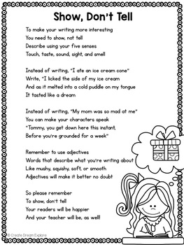 Poem of the Week Activities with Original Poetry by Create Dream Explore
