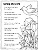 Spring Poetry for Poem of the Week by Create Dream Explore | TpT