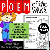 Poem of the Week Mega Bundle for Poetry