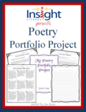 Poetry Portfolio Project - Reading Response, Project Menu & More