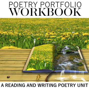 Preview of Poetry Portfolio: Reading and Writing Poetry Workbook