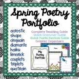 Poetry Portfolio, Spring Theme, Teaching Guide, Sample Poe