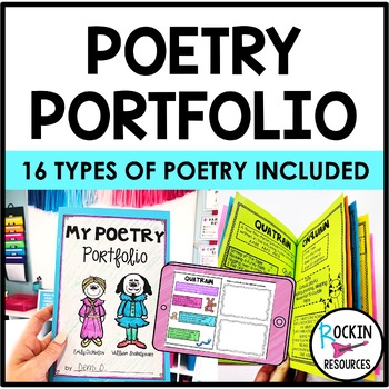 Preview of Poetry Booklet, Poetry Writing, Poems, Types of Poems, Writing Poetry