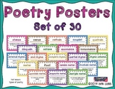 Poetry Posters ~ Set of 30