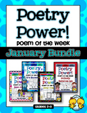 Poem of the Week: JANUARY BUNDLE Poetry Power!