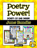 Poem of the Week: JUNE BUNDLE Poetry Power!