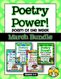 Poem of the Week: MARCH BUNDLE Poetry Power!