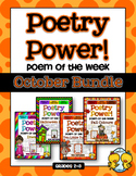 Poem of the Week: OCTOBER BUNDLE Poetry Power!