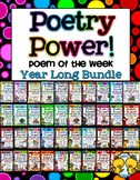 Poem of the Week: YEAR LONG BUNDLE Poetry Power!