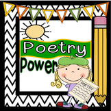 Poetry Power: Poetry Centers, Poetry Activities & Poetry T