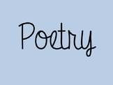 Poetry PowerPoint for introduction