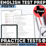 Poetry Practice Test for Google Forms™ | Distance Learning