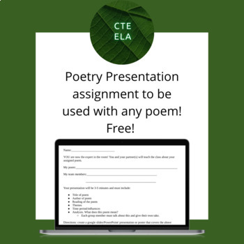 poetry presentation assignment