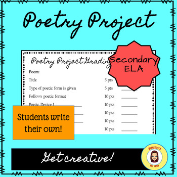 Large or Semester-Long Projects – Poetry Project