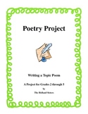 Poetry Project - Writing a Topic Poem