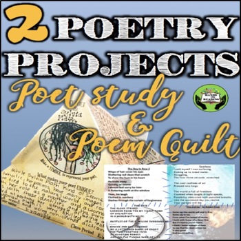 Preview of POETRY PROJECTS: POET STUDY AND POETRY CONNECTIONS