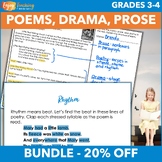 Poem, Drama & Prose Unit: Story Parts, Plays & Poetry Bund
