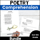 Poetry Reading Comprehension Passages and Questions and Sm