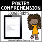 Poetry Reading Comprehension Passages and Questions for us