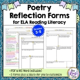 Poetry Reflection Form