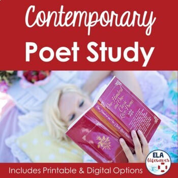 Preview of Poetry Research Project Contemporary Poet Study